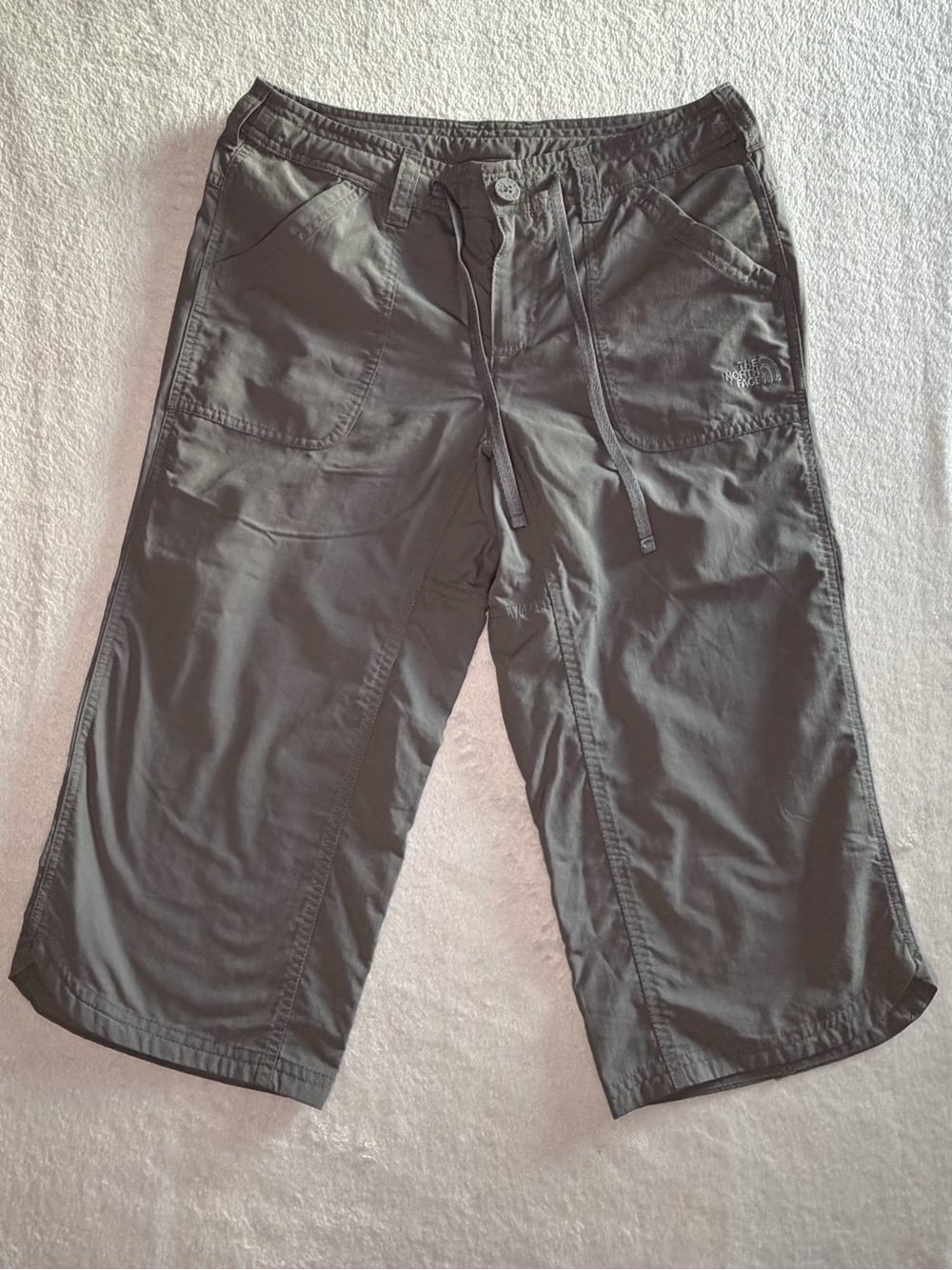 The North Face Charcoal Women's Nylon Cargo Capris